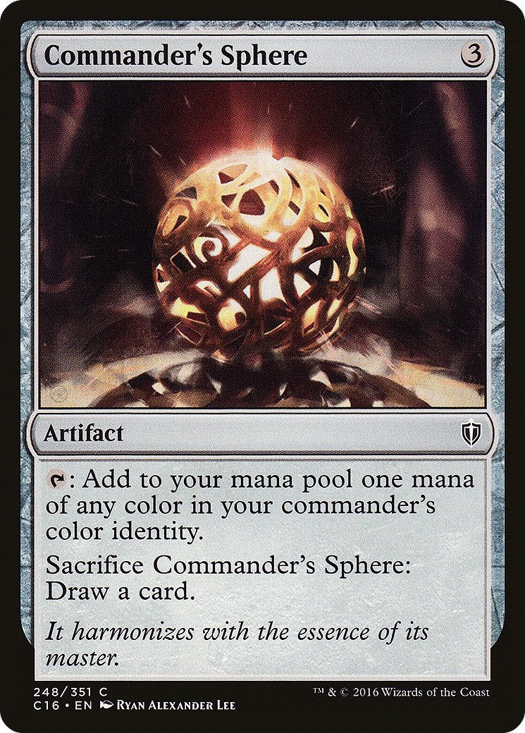 Commander's Sphere — Commander 2016 — Magic: The Gathering