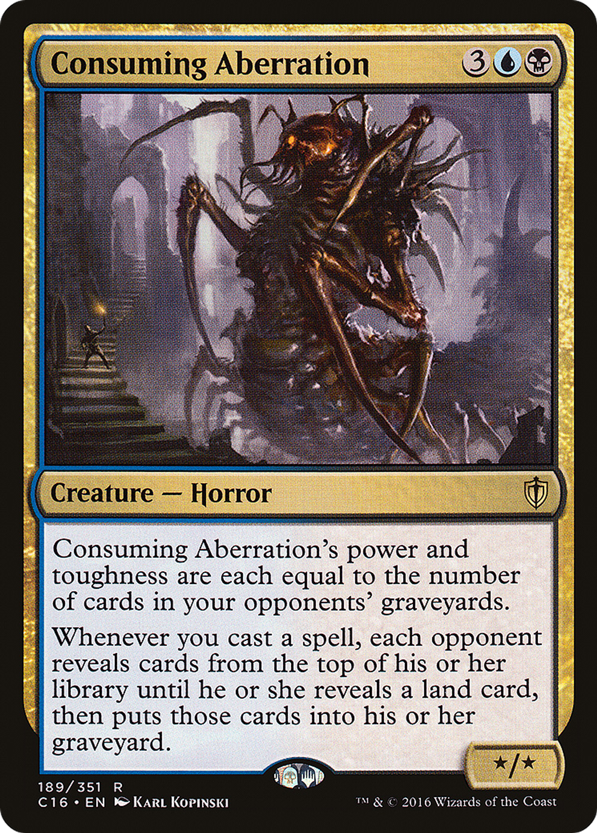 Consuming Aberration — Commander 2016 — Magic: The Gathering