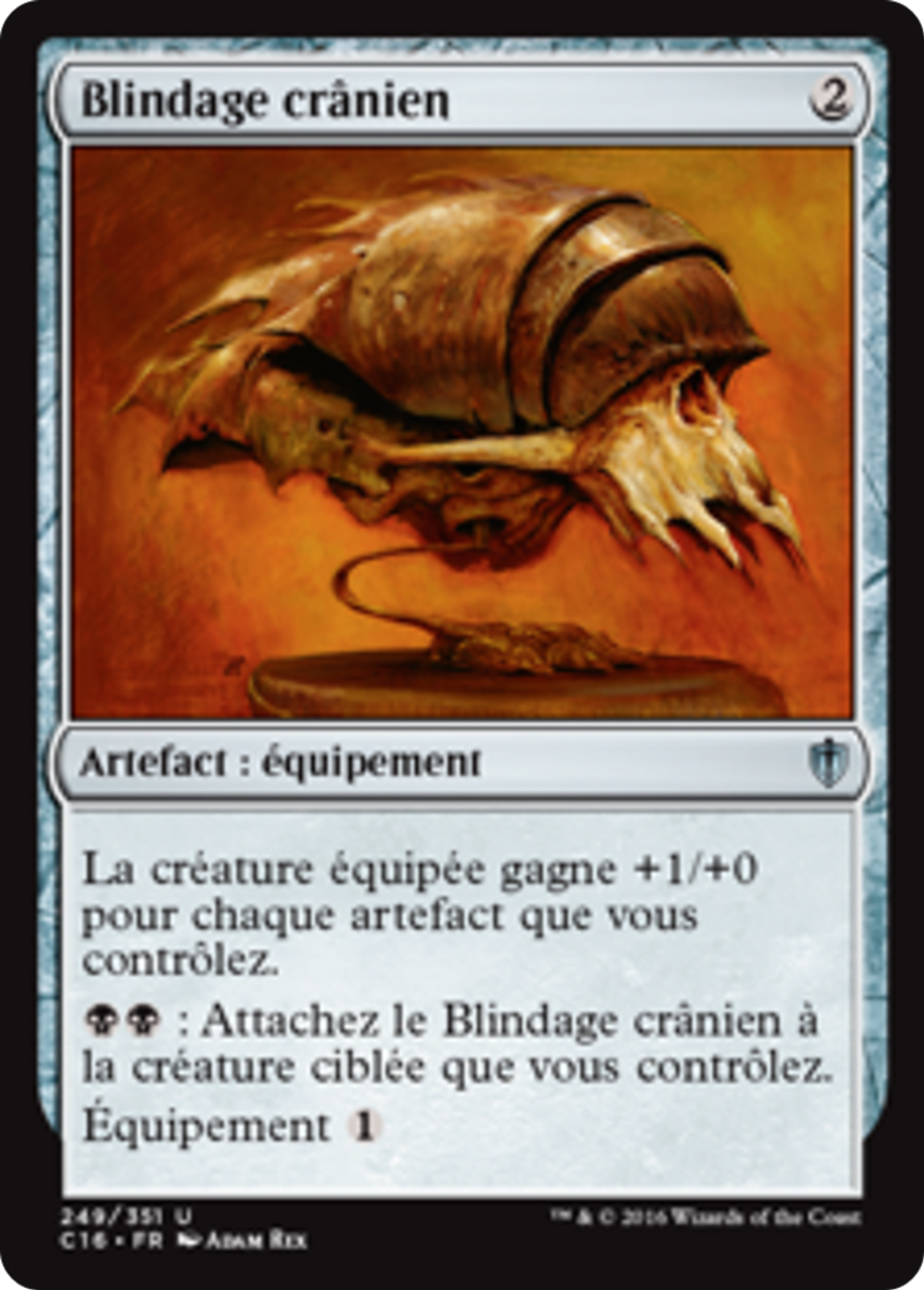 Blindage crânien — Commander 2016 — Magic: The Gathering