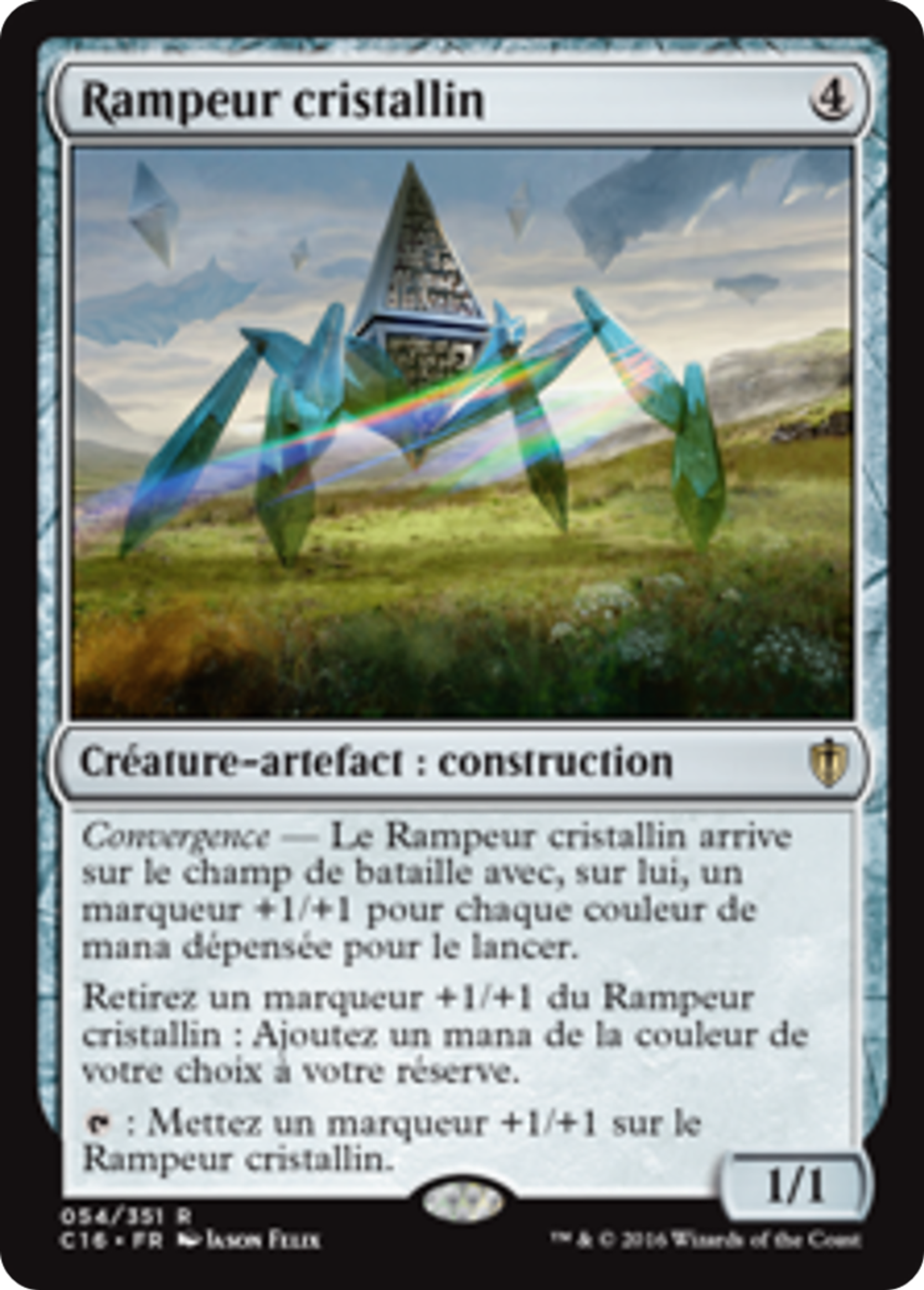 Rampeur cristallin — Commander 2016 — Magic: The Gathering