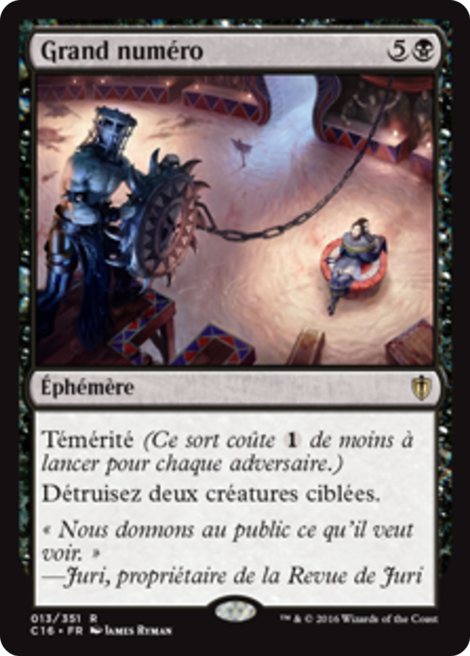 Grand numéro — Commander 2016 — Magic: The Gathering