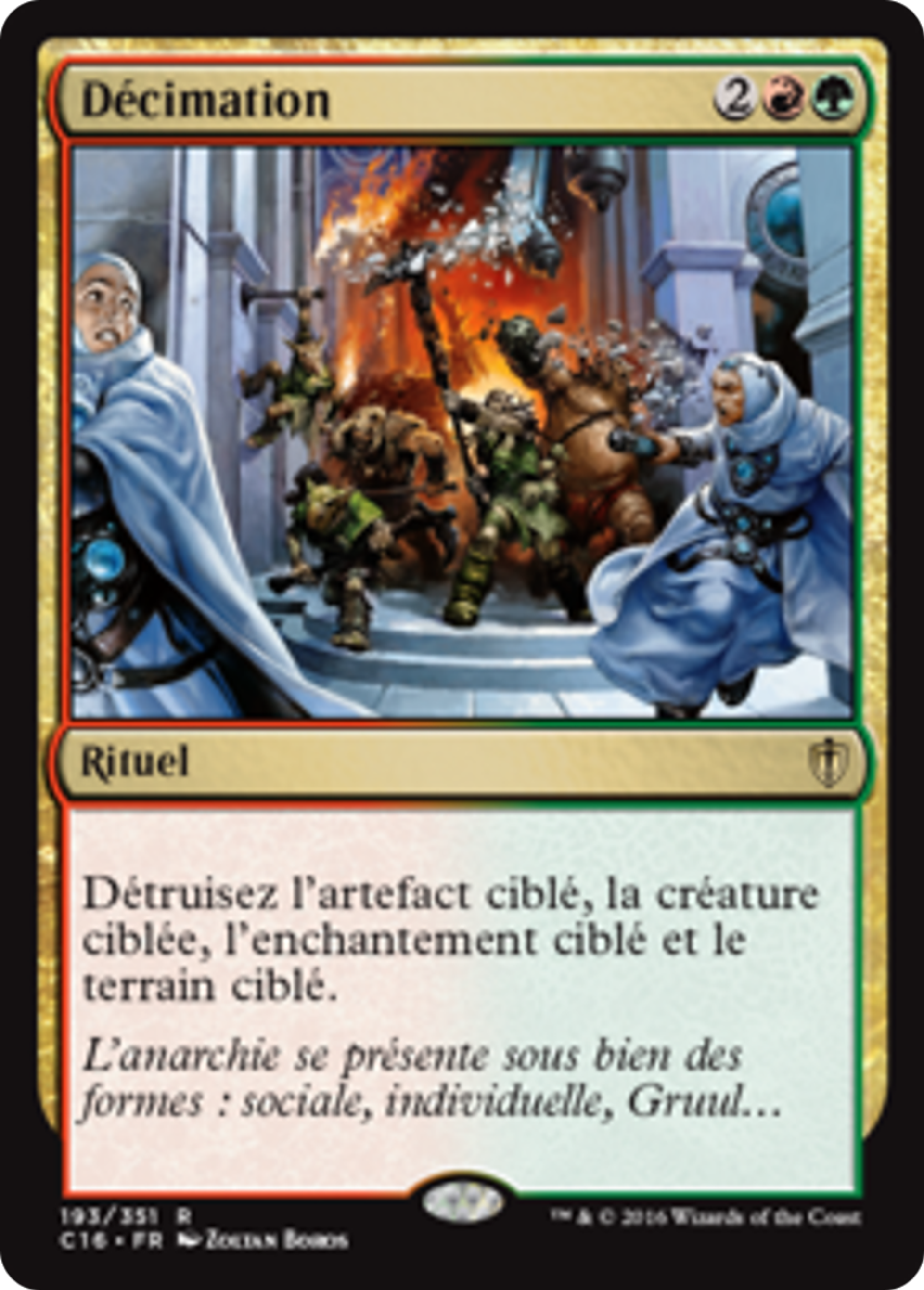 Décimation — Commander 2016 — Magic: The Gathering
