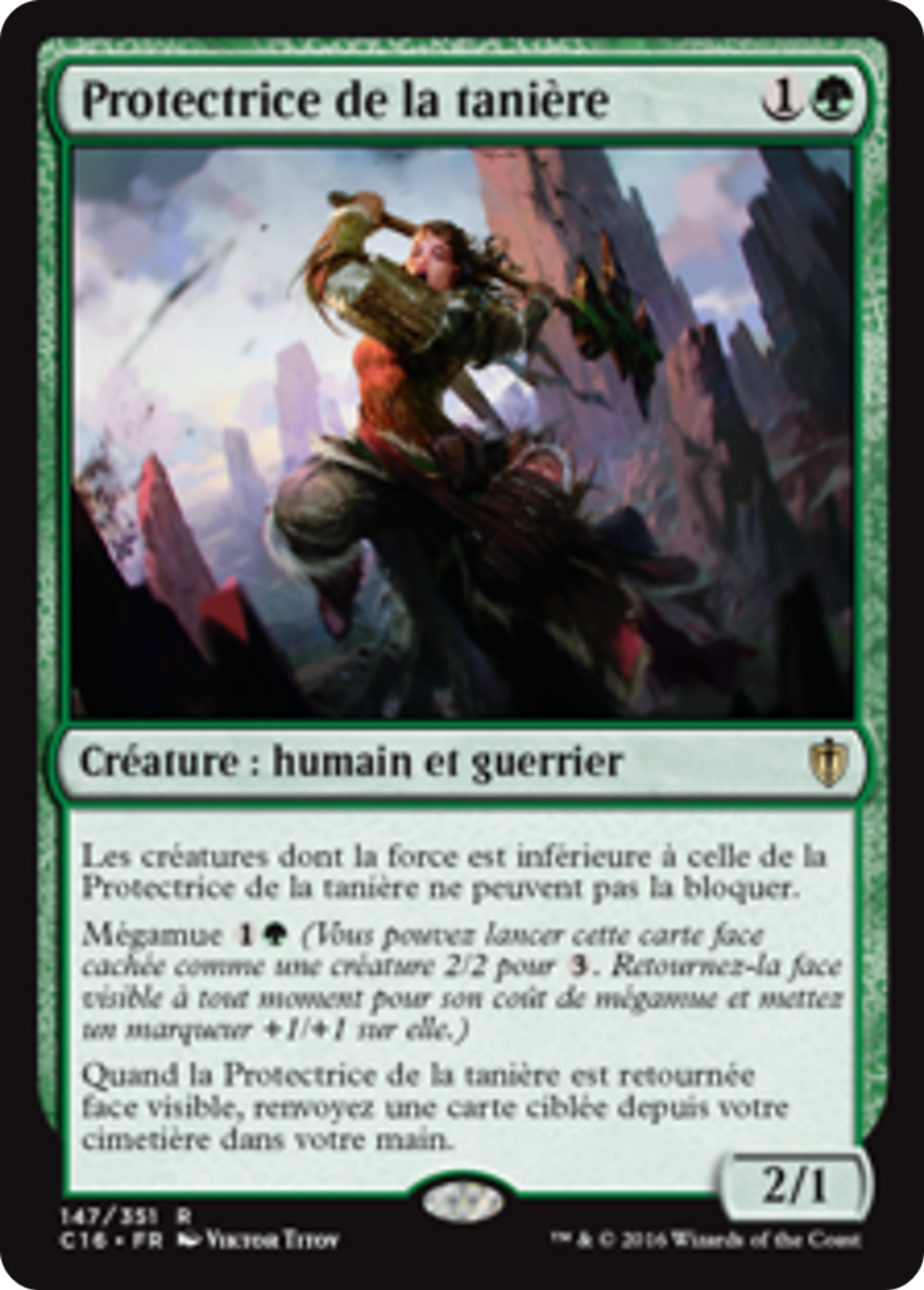 Protectrice de la tanière — Commander 2016 — Magic: The Gathering