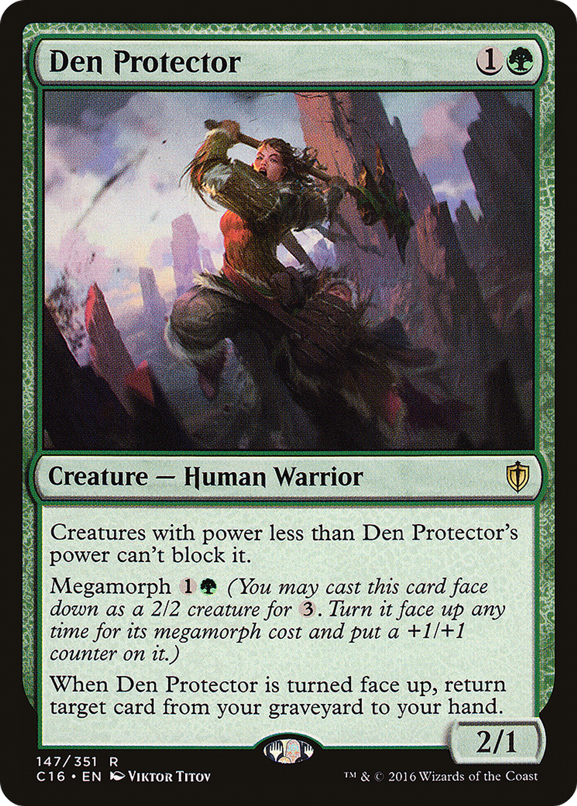 Den Protector — Commander 2016 — Magic: The Gathering
