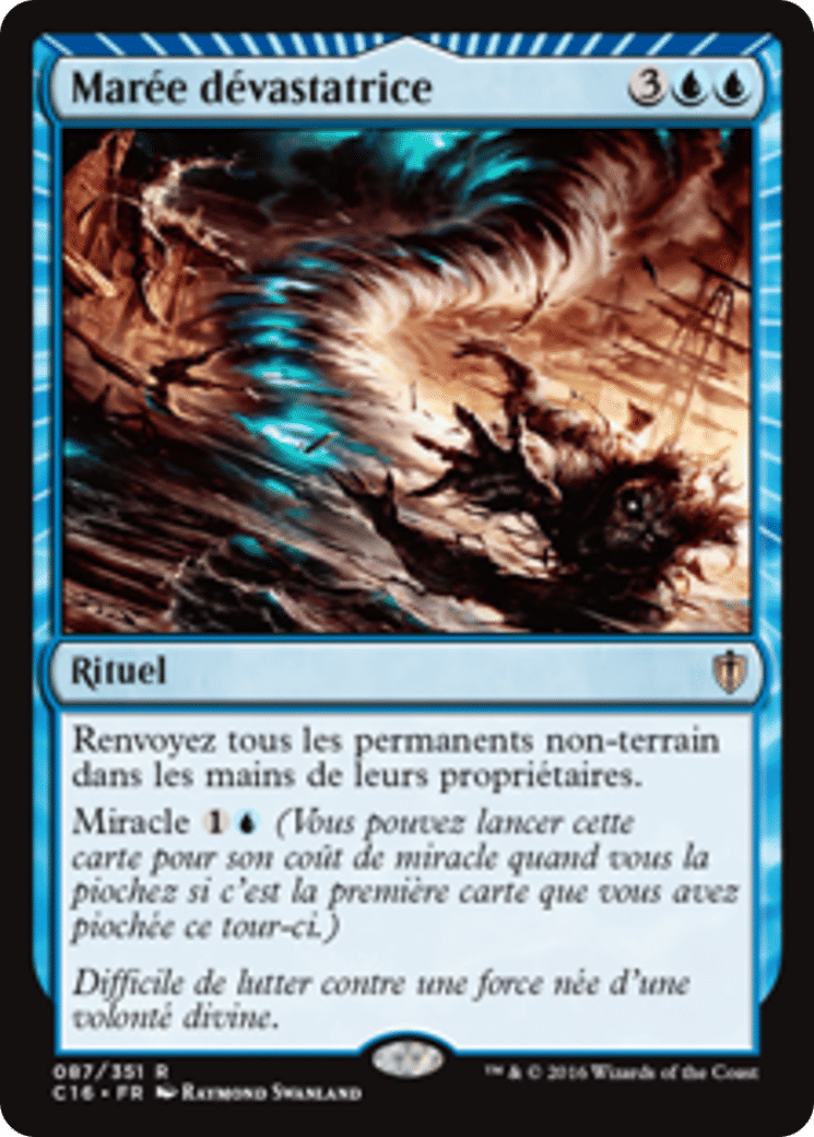 Marée dévastatrice — Commander 2016 — Magic: The Gathering