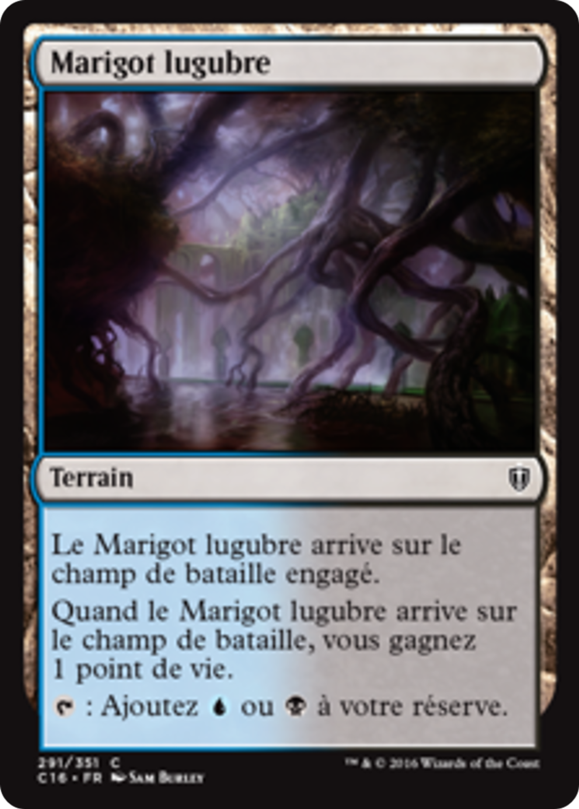 Marigot lugubre — Commander 2016 — Magic: The Gathering