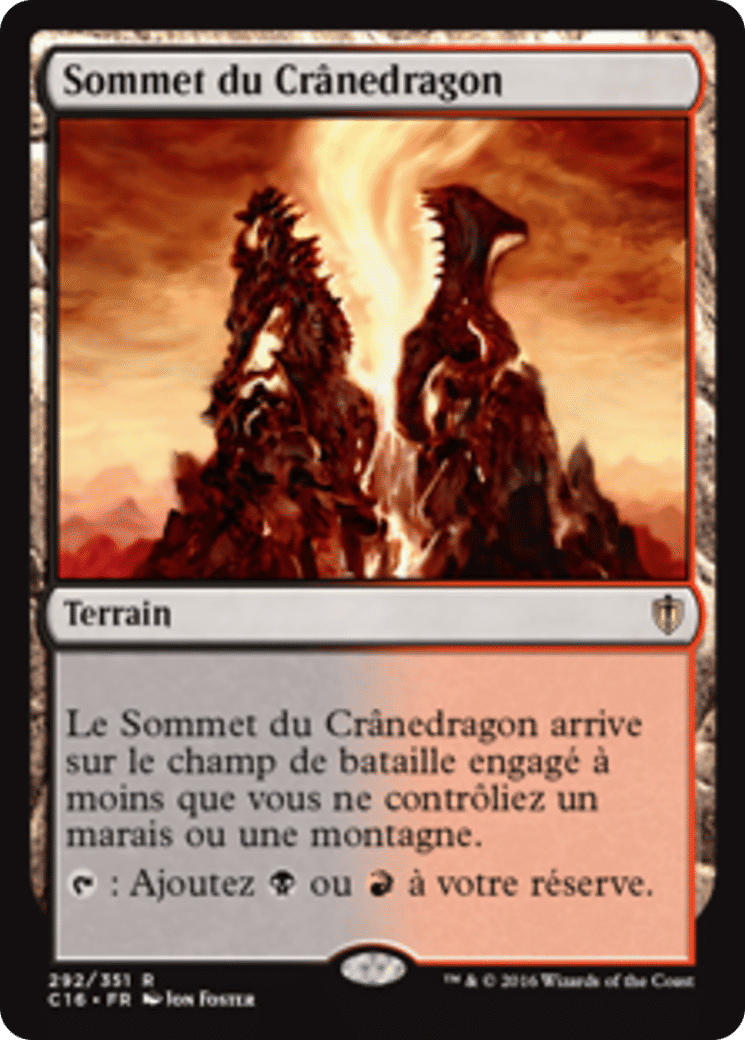 Sommet du Crânedragon — Commander 2016 — Magic: The Gathering