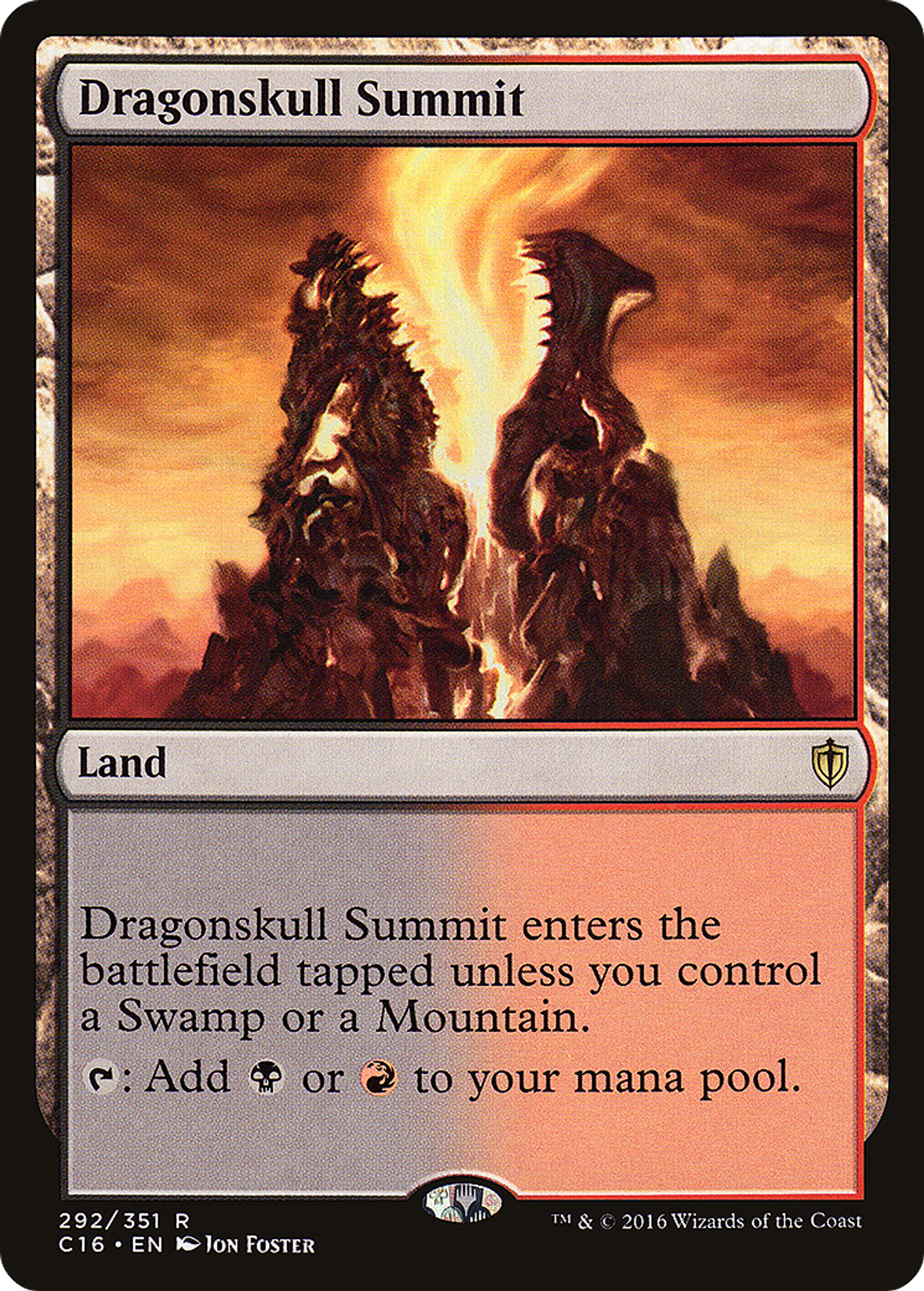 Dragonskull Summit — Commander 2016 — Magic: The Gathering