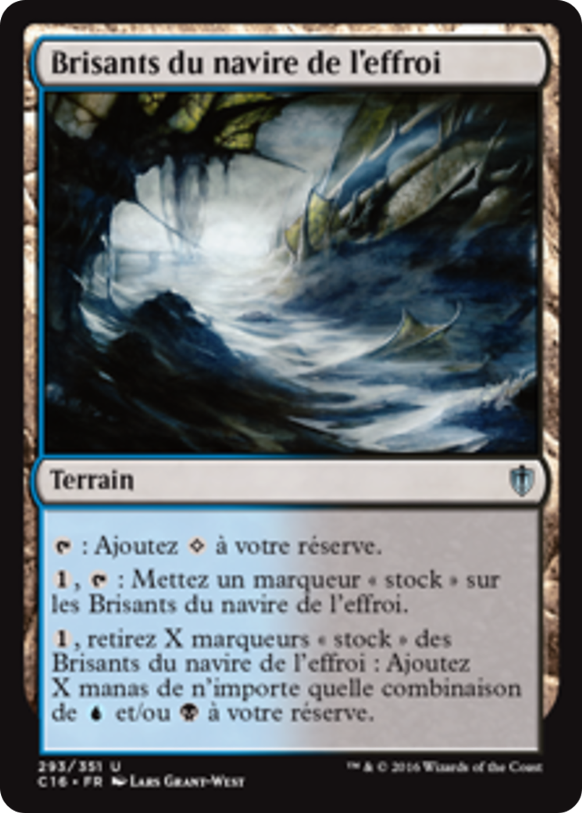 Brisants du navire de l'effroi — Commander 2016 — Magic: The Gathering