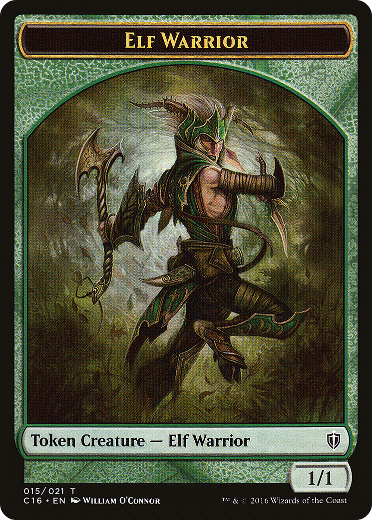 Elf Warrior — Commander 2016 — Magic: The Gathering