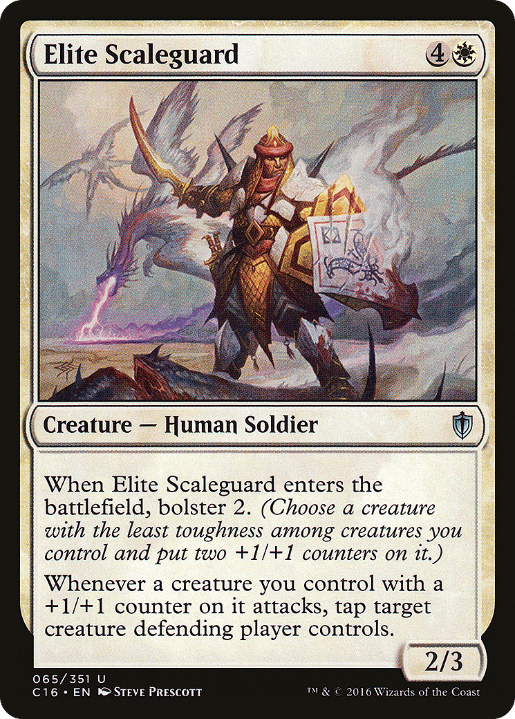 Elite Scaleguard — Commander 2016 — Magic: The Gathering