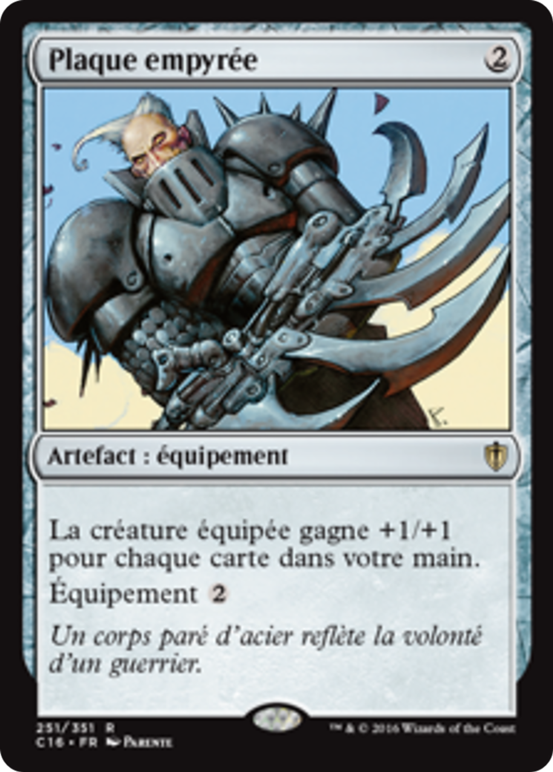 Plaque empyrée — Commander 2016 — Magic: The Gathering