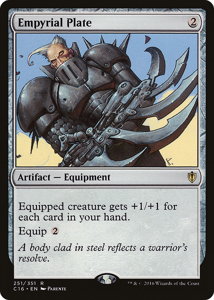 Empyrial Plate — Commander 2016 — Magic: The Gathering
