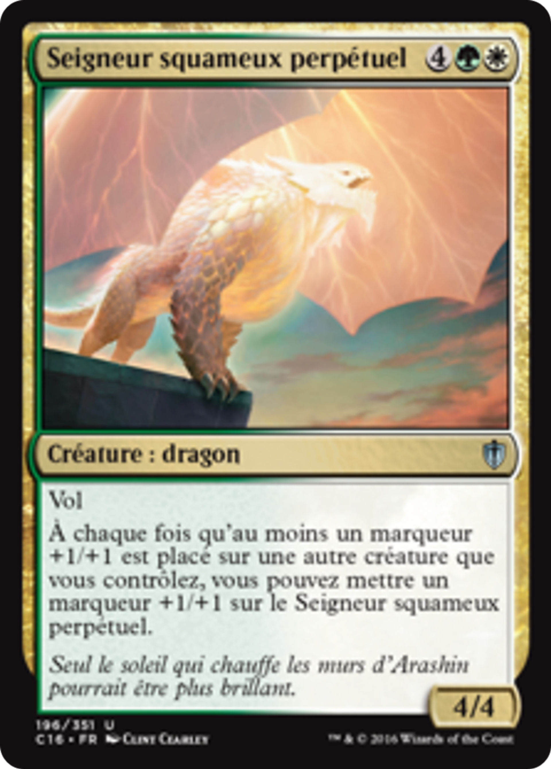 Seigneur squameux perpétuel — Commander 2016 — Magic: The Gathering
