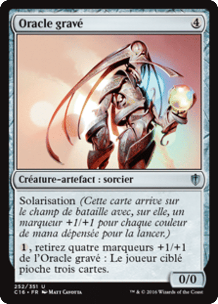Oracle gravé — Commander 2016 — Magic: The Gathering
