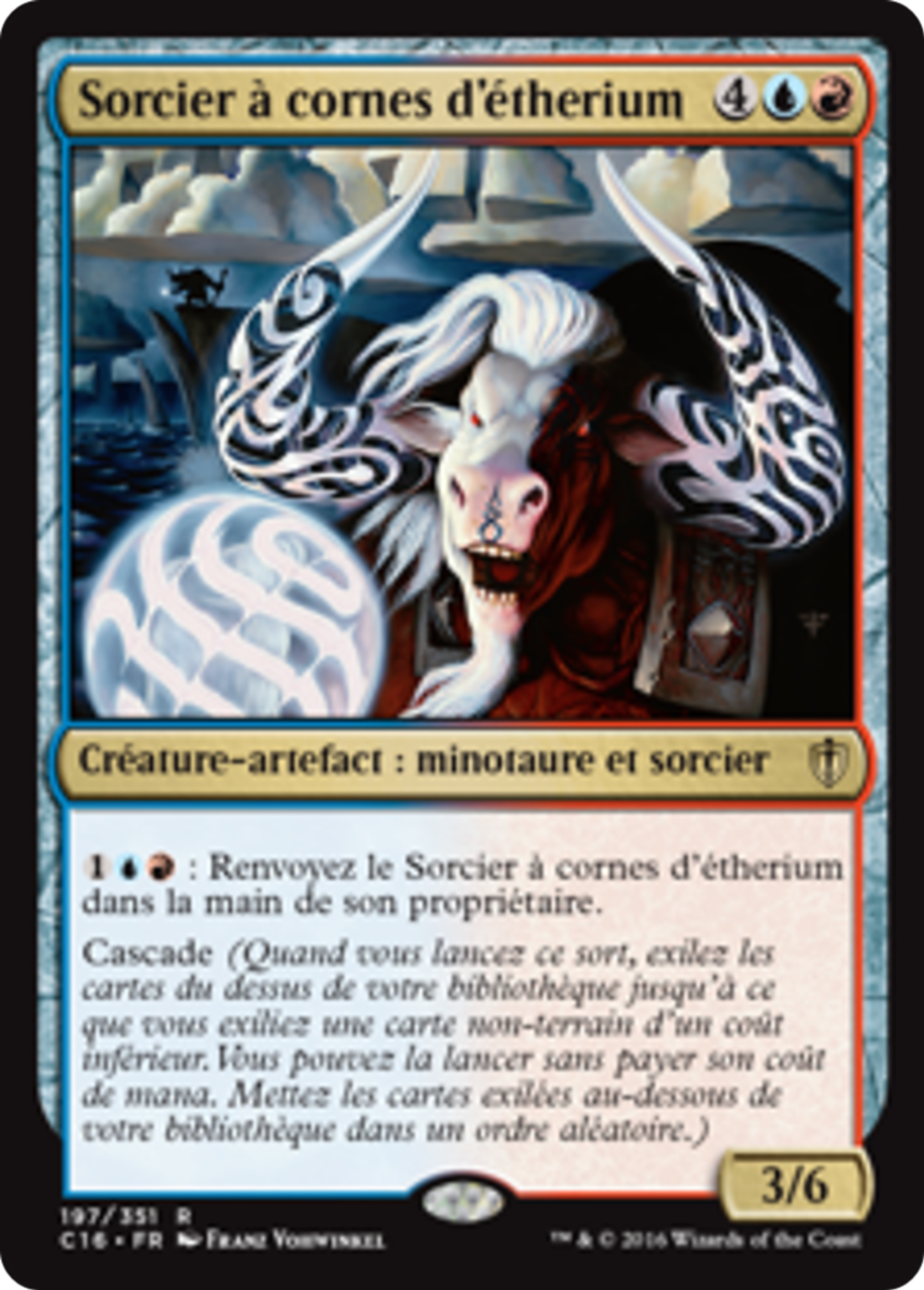 Sorcier à cornes d'étherium — Commander 2016 — Magic: The Gathering