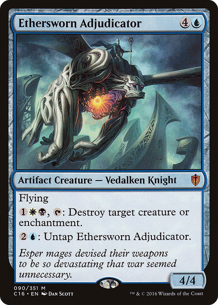 Ethersworn Adjudicator — Commander 2016 — Magic: The Gathering