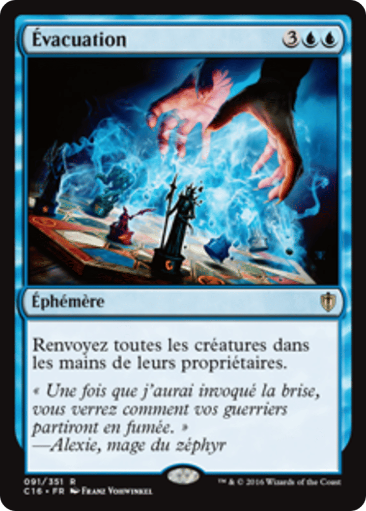 Évacuation — Commander 2016 — Magic: The Gathering