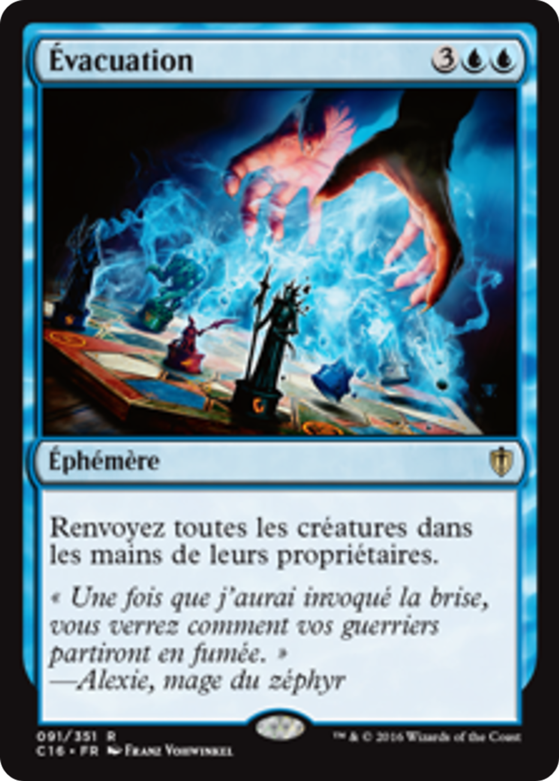 Évacuation — Commander 2016 — Magic: The Gathering