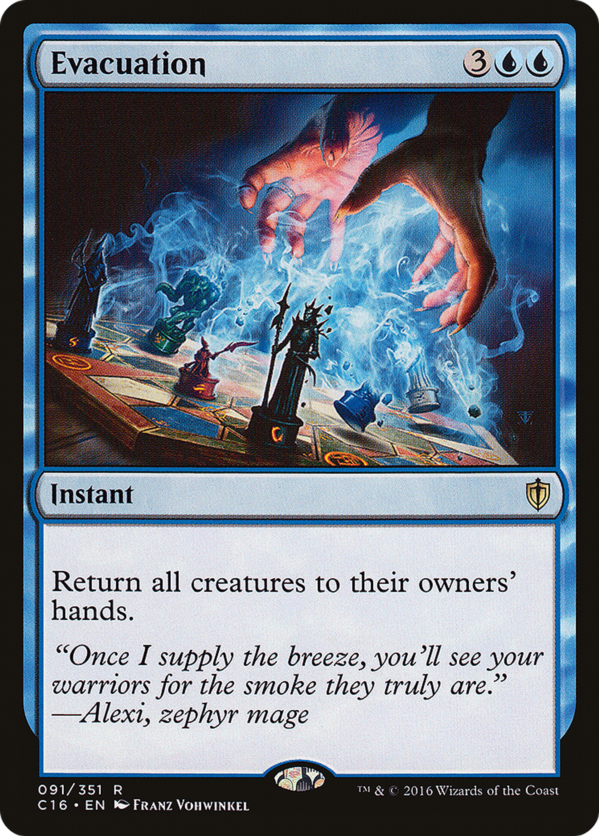 Evacuation — Commander 2016 — Magic: The Gathering