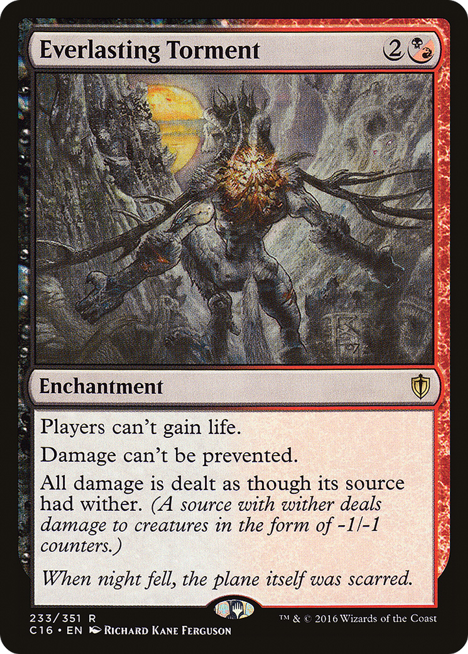 Everlasting Torment — Commander 2016 — Magic: The Gathering