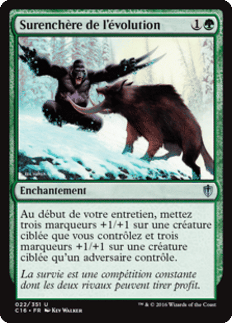 Surenchère de l'évolution — Commander 2016 — Magic: The Gathering