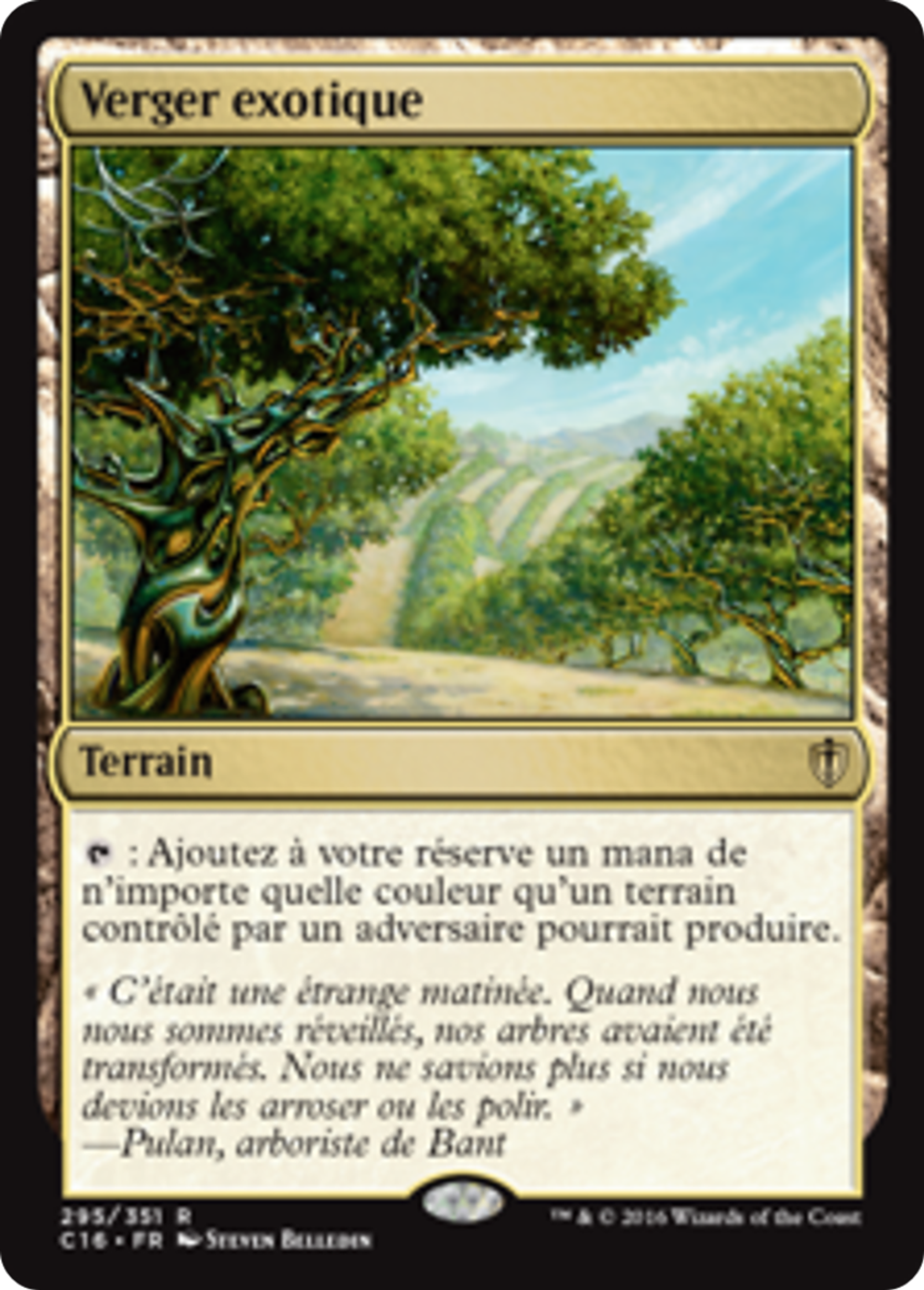 Verger exotique — Commander 2016 — Magic: The Gathering