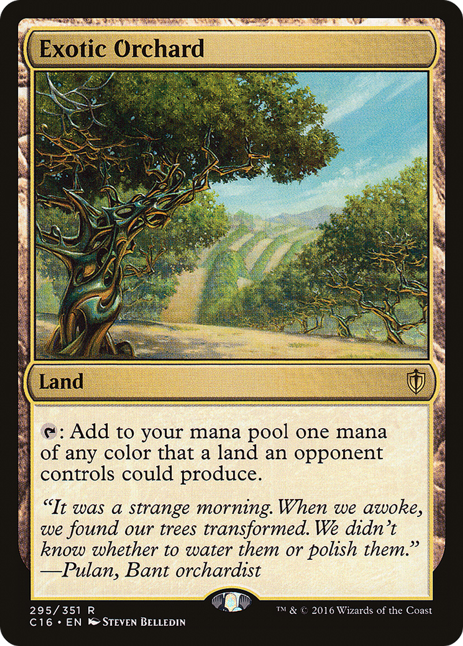 Exotic Orchard — Commander 2016 — Magic: The Gathering