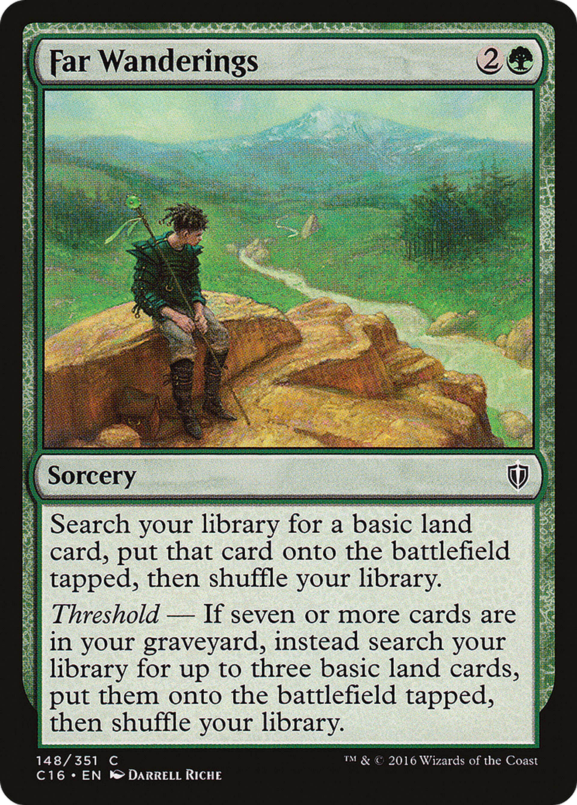 Far Wanderings — Commander 2016 — Magic: The Gathering