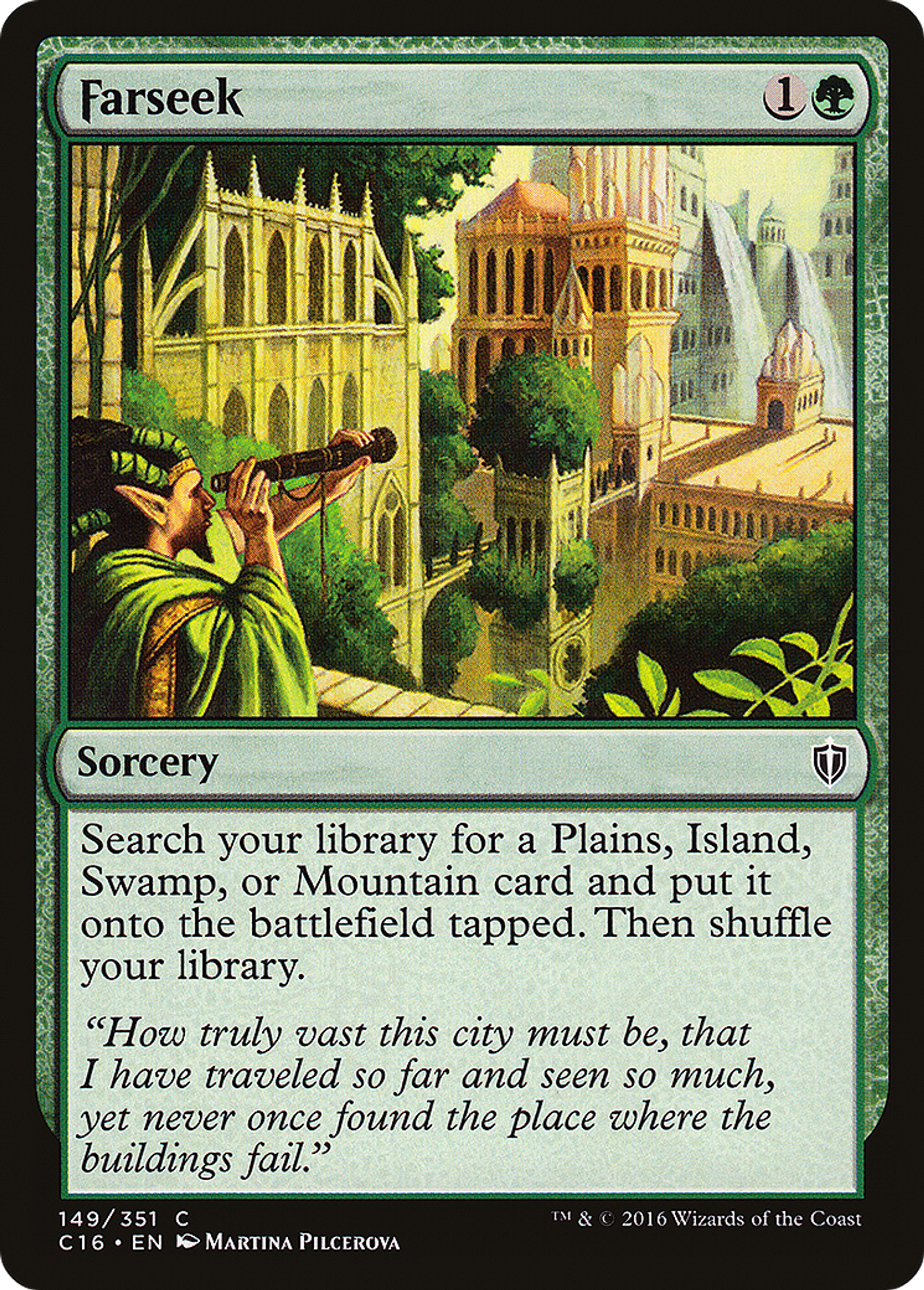 Farseek — Commander 2016 — Magic: The Gathering