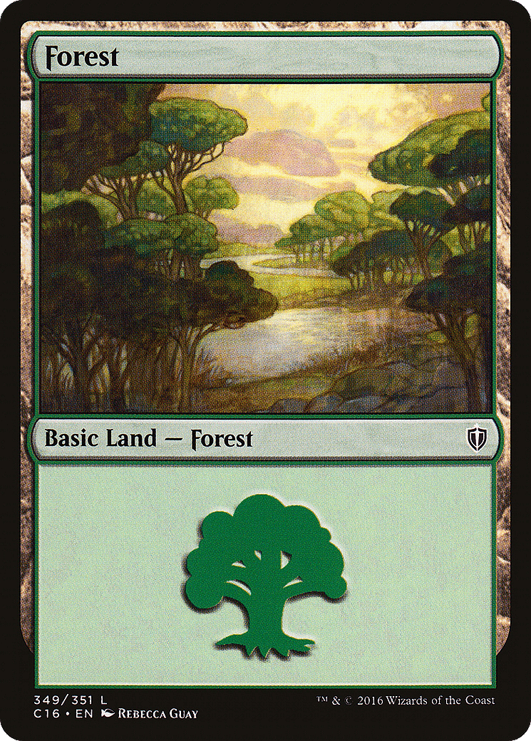 Forest — Commander 2016 — Magic: The Gathering