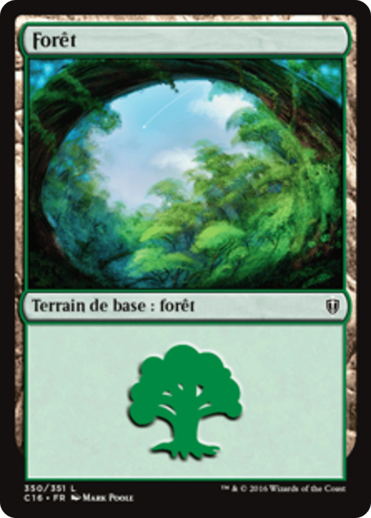 Forêt — Commander 2016 — Magic: The Gathering