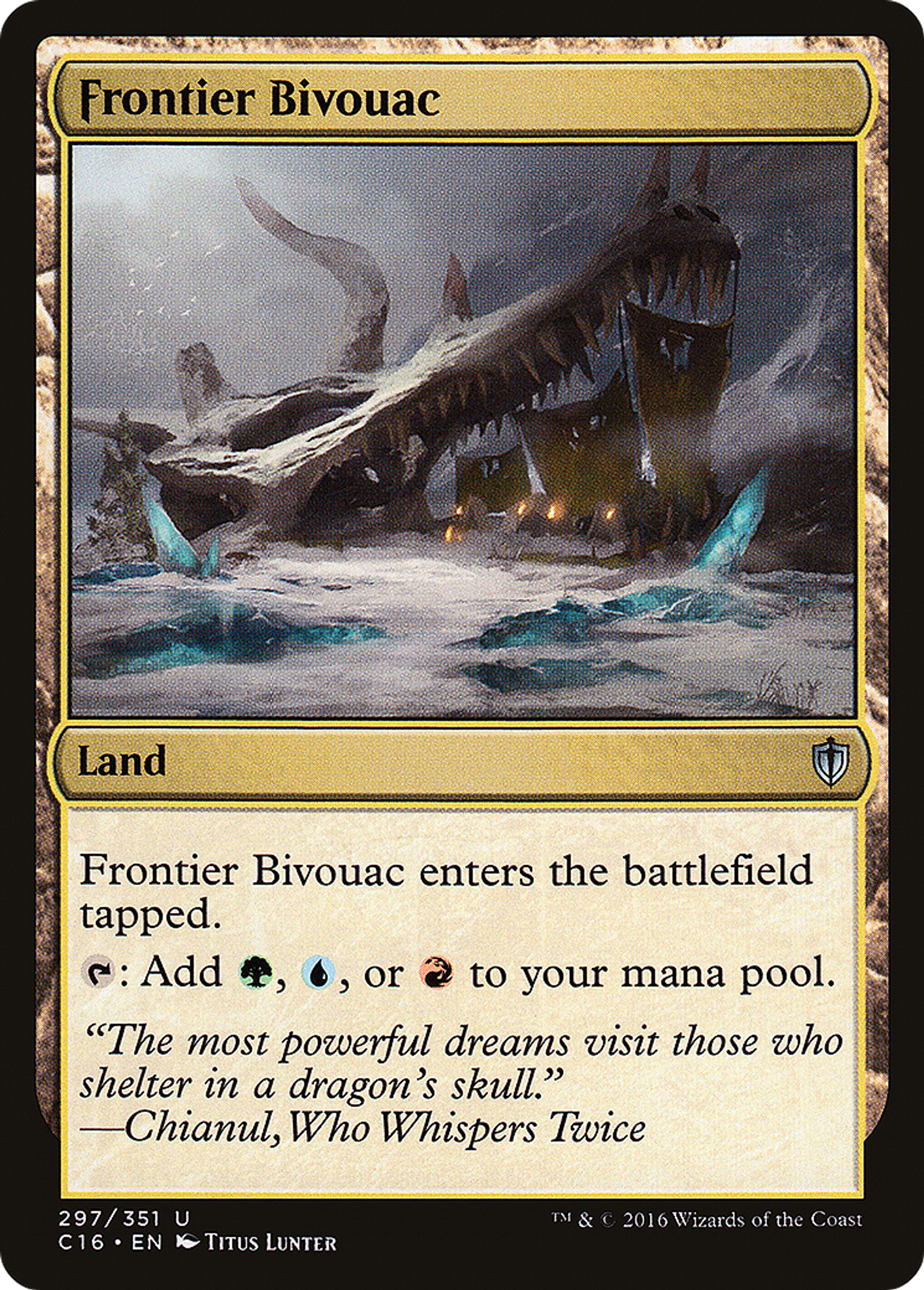Frontier Bivouac — Commander 2016 — Magic: The Gathering
