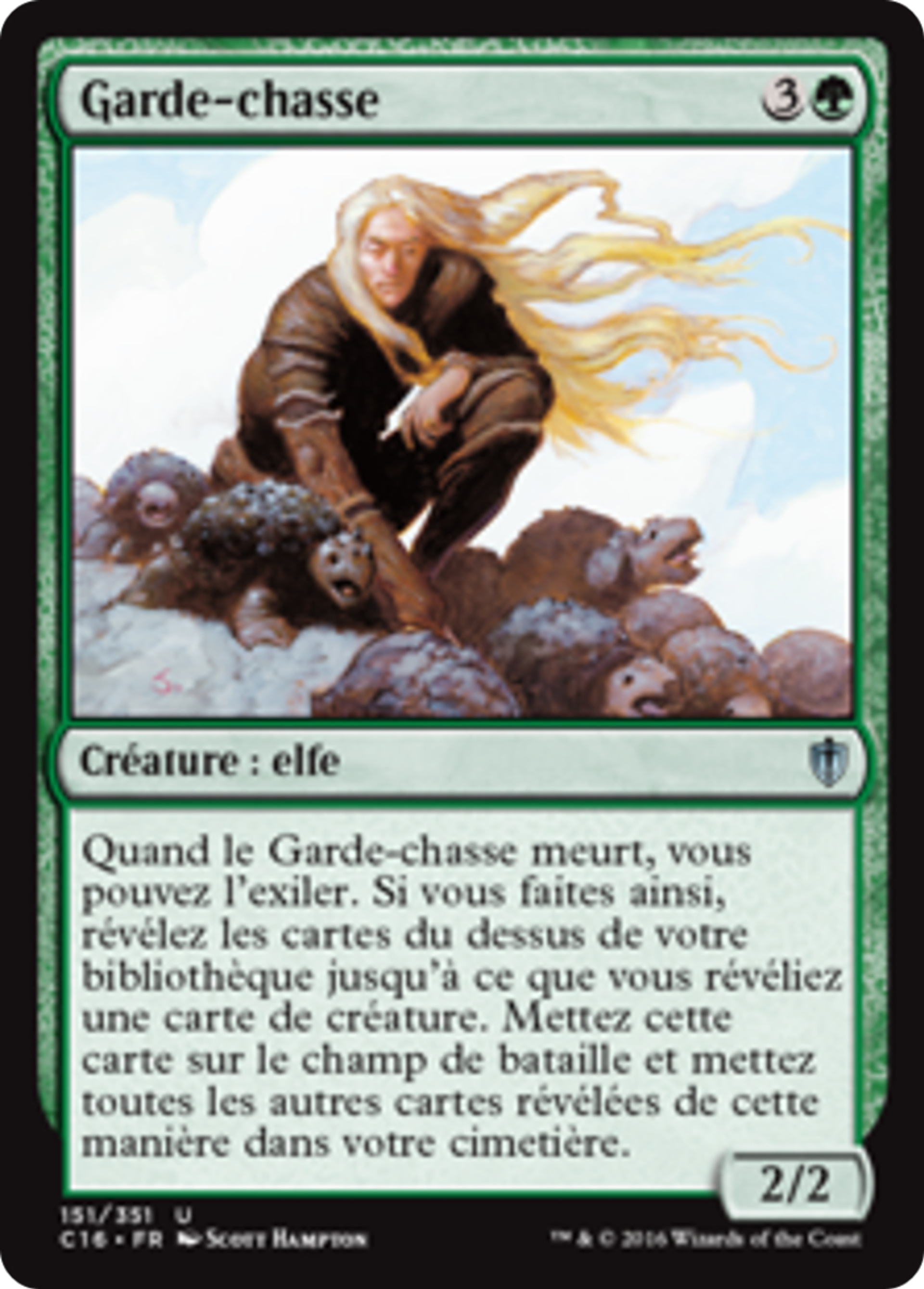 Garde-chasse — Commander 2016 — Magic: The Gathering
