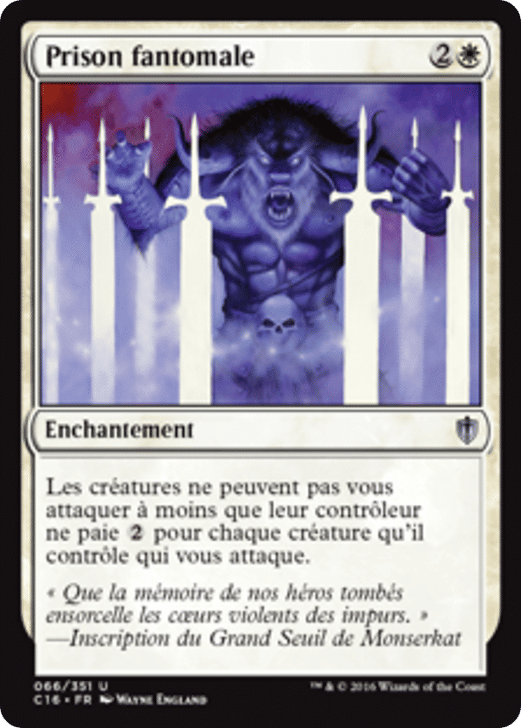 Prison fantomale — Commander 2016 — Magic: The Gathering