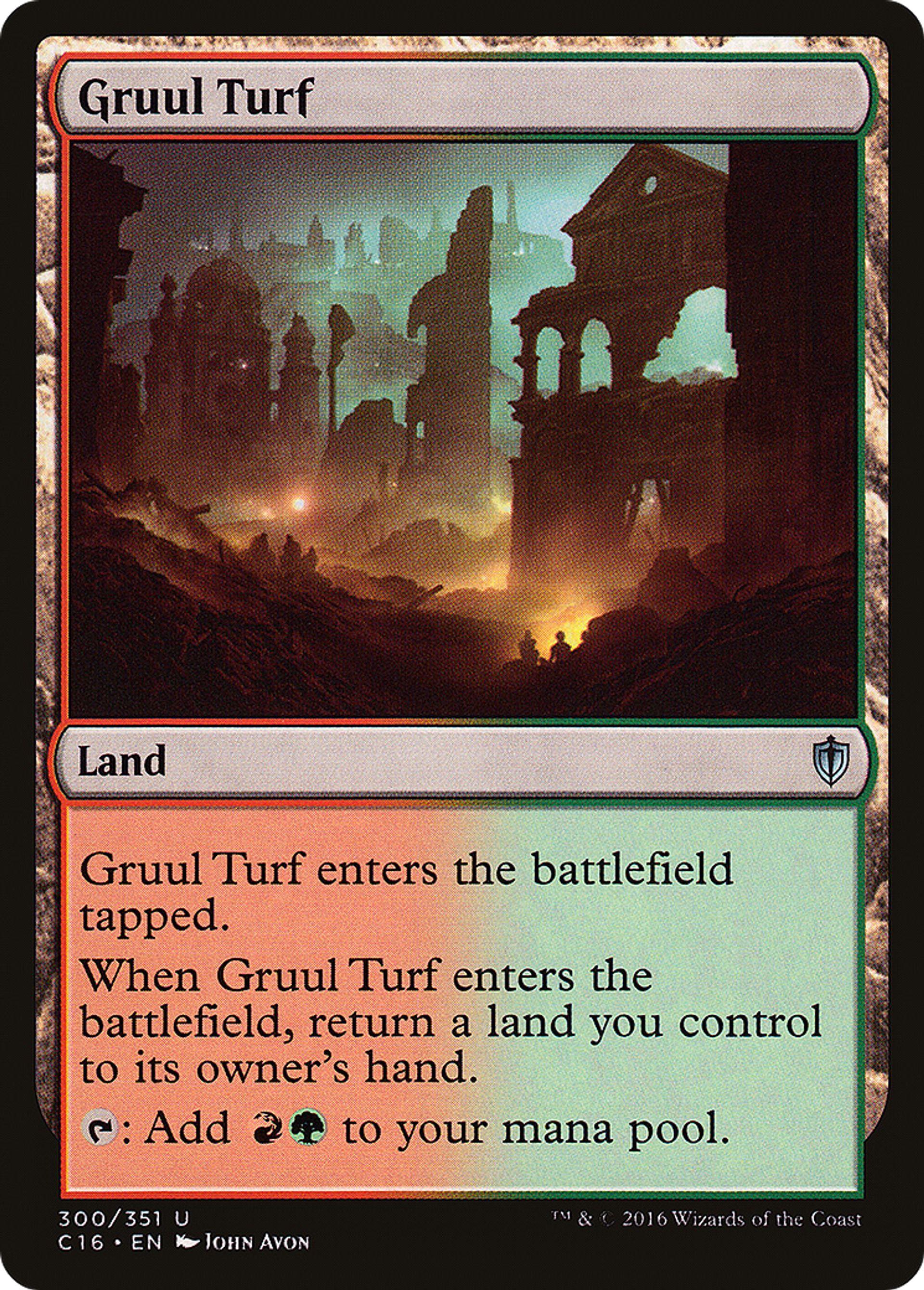 Gruul Turf — Commander 2016 — Magic: The Gathering