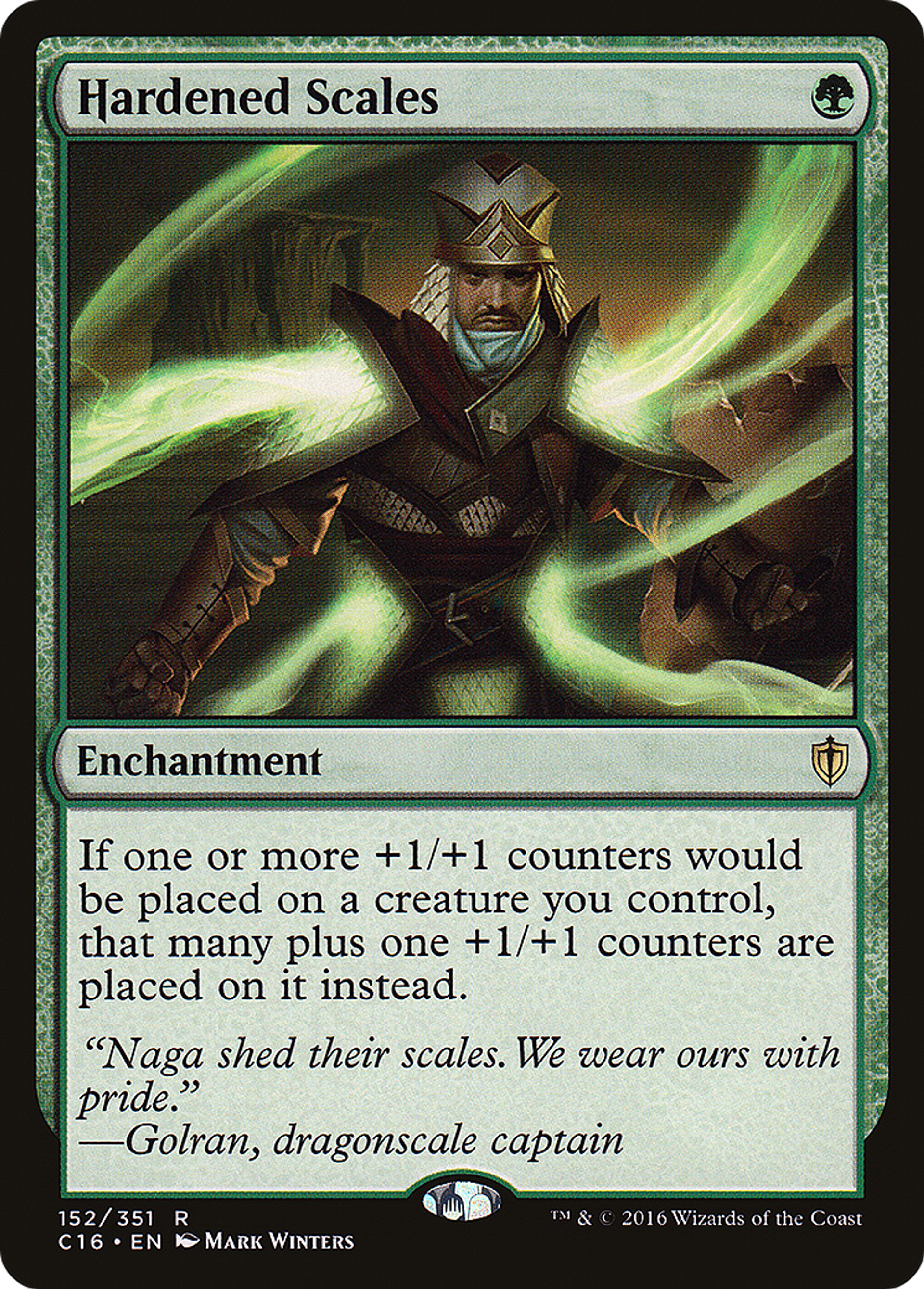 Hardened Scales — Commander 2016 — Magic: The Gathering