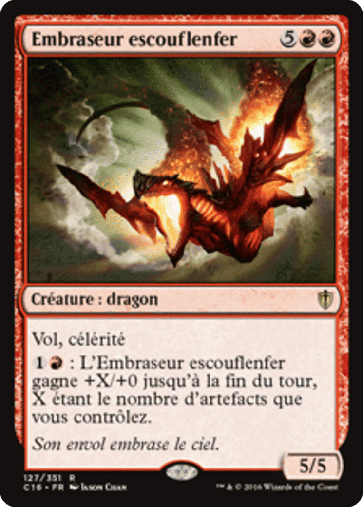 Embraseur escouflenfer — Commander 2016 — Magic: The Gathering
