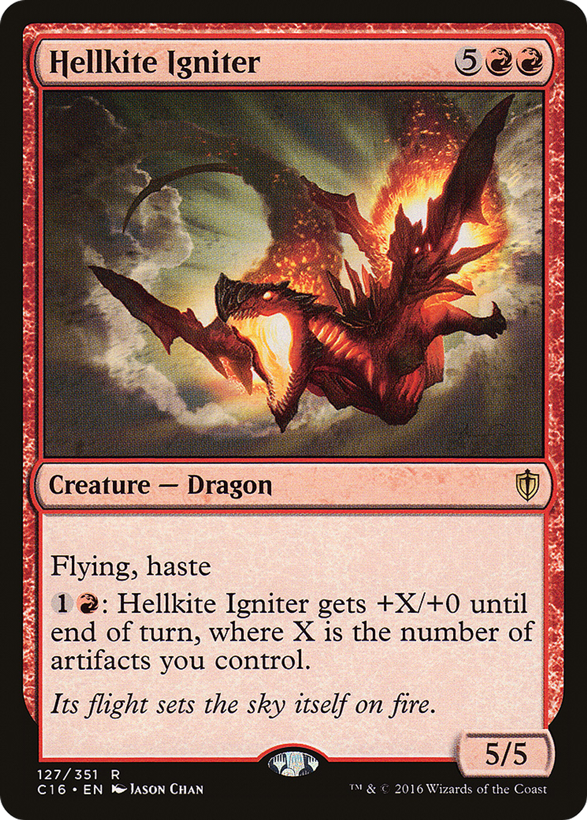 Hellkite Igniter — Commander 2016 — Magic: The Gathering