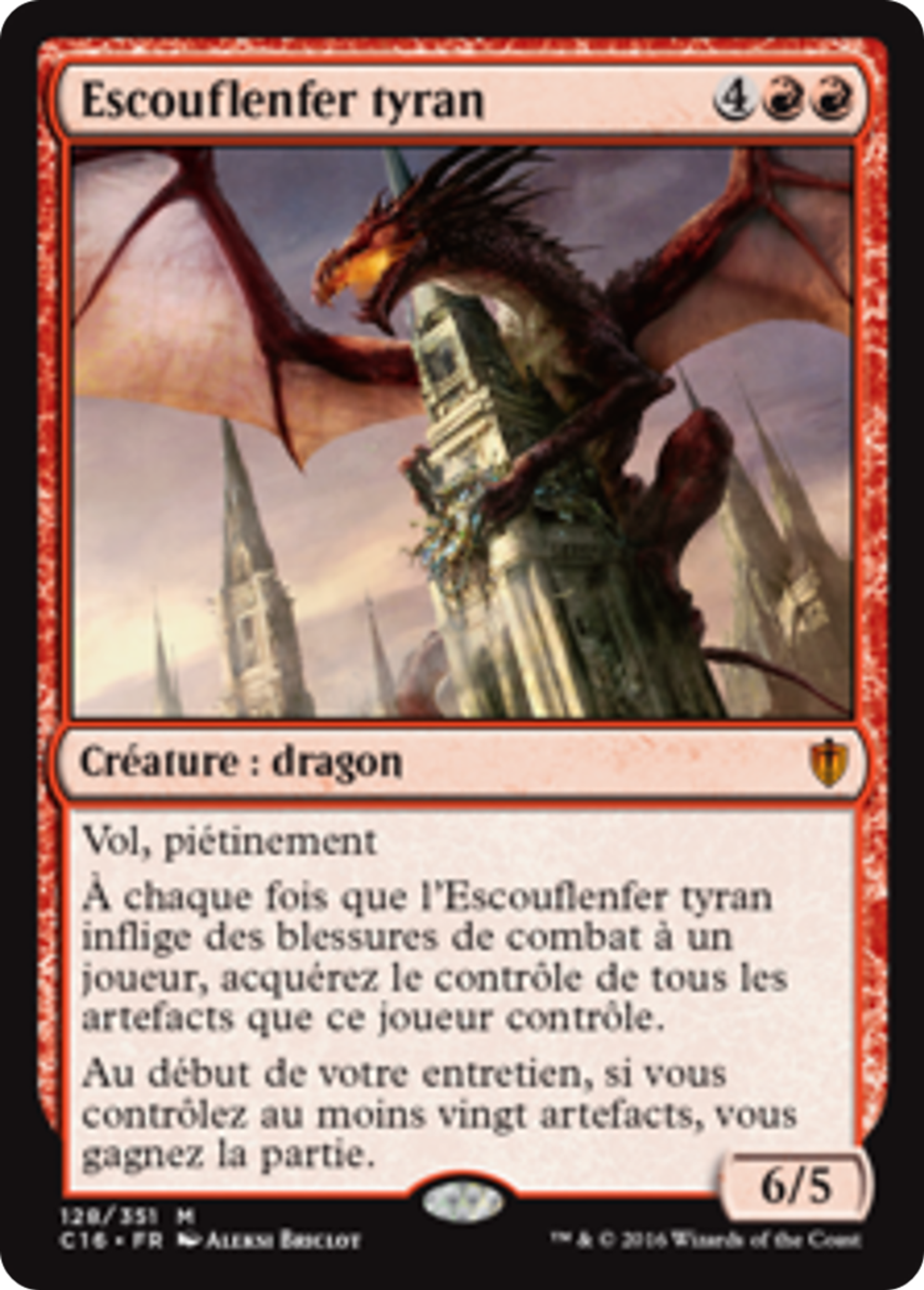 Escouflenfer tyran — Commander 2016 — Magic: The Gathering