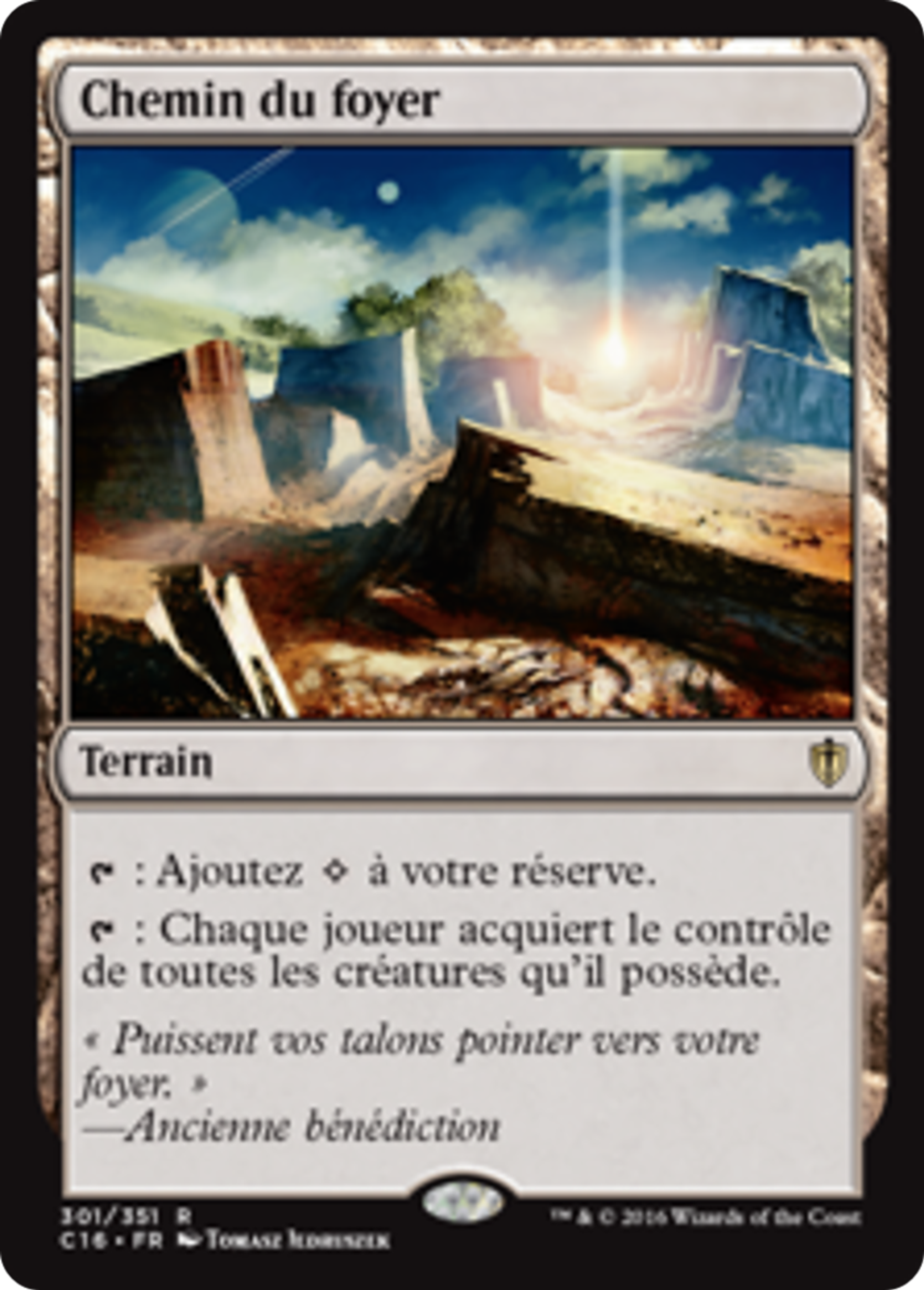 Chemin du foyer — Commander 2016 — Magic: The Gathering