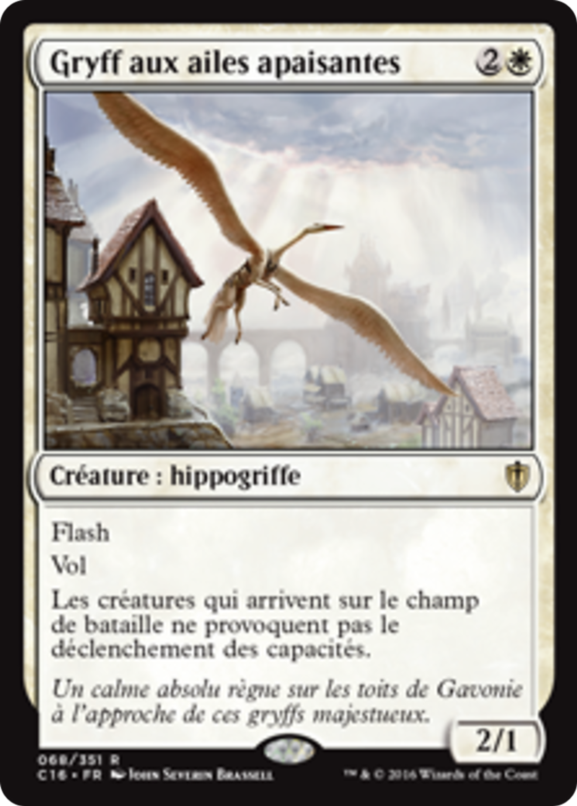 Gryff aux ailes apaisantes — Commander 2016 — Magic: The Gathering