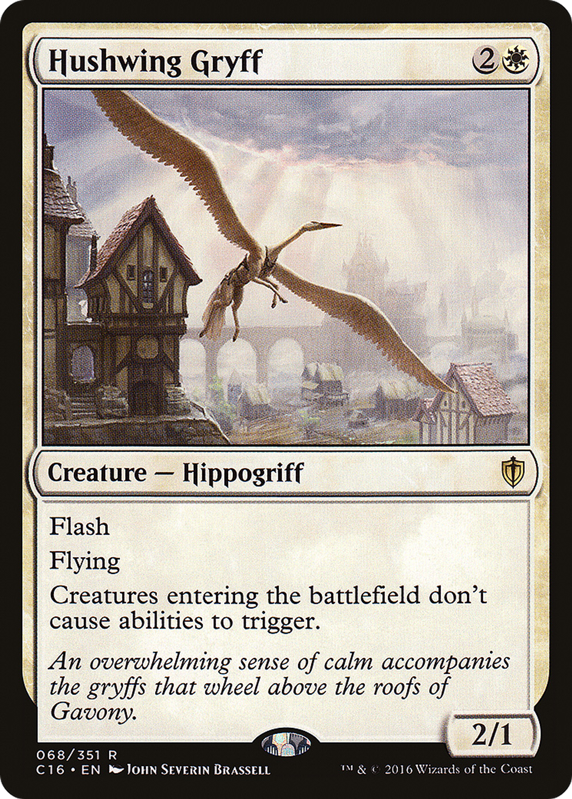 Hushwing Gryff — Commander 2016 — Magic: The Gathering