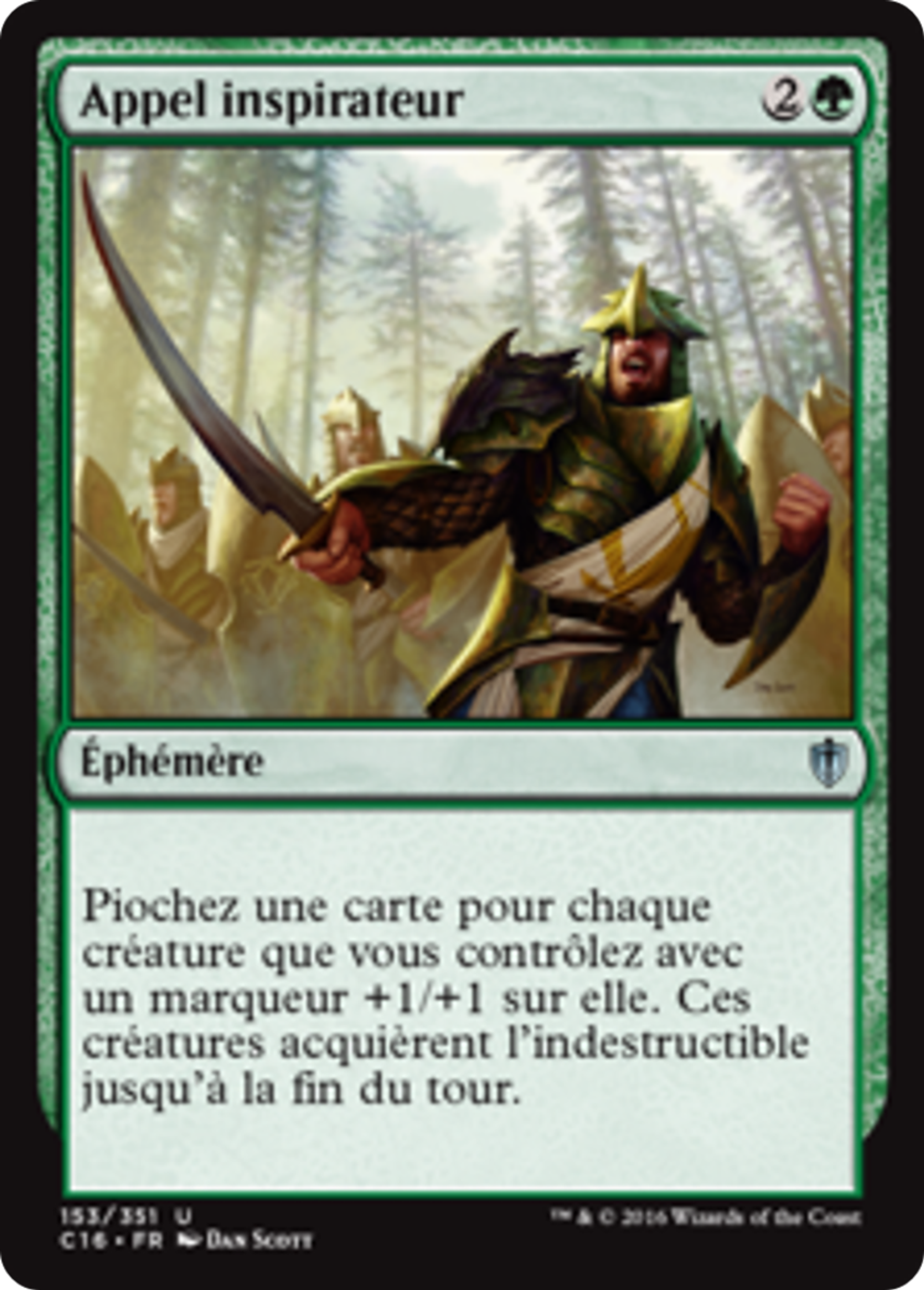 Appel inspirateur — Commander 2016 — Magic: The Gathering