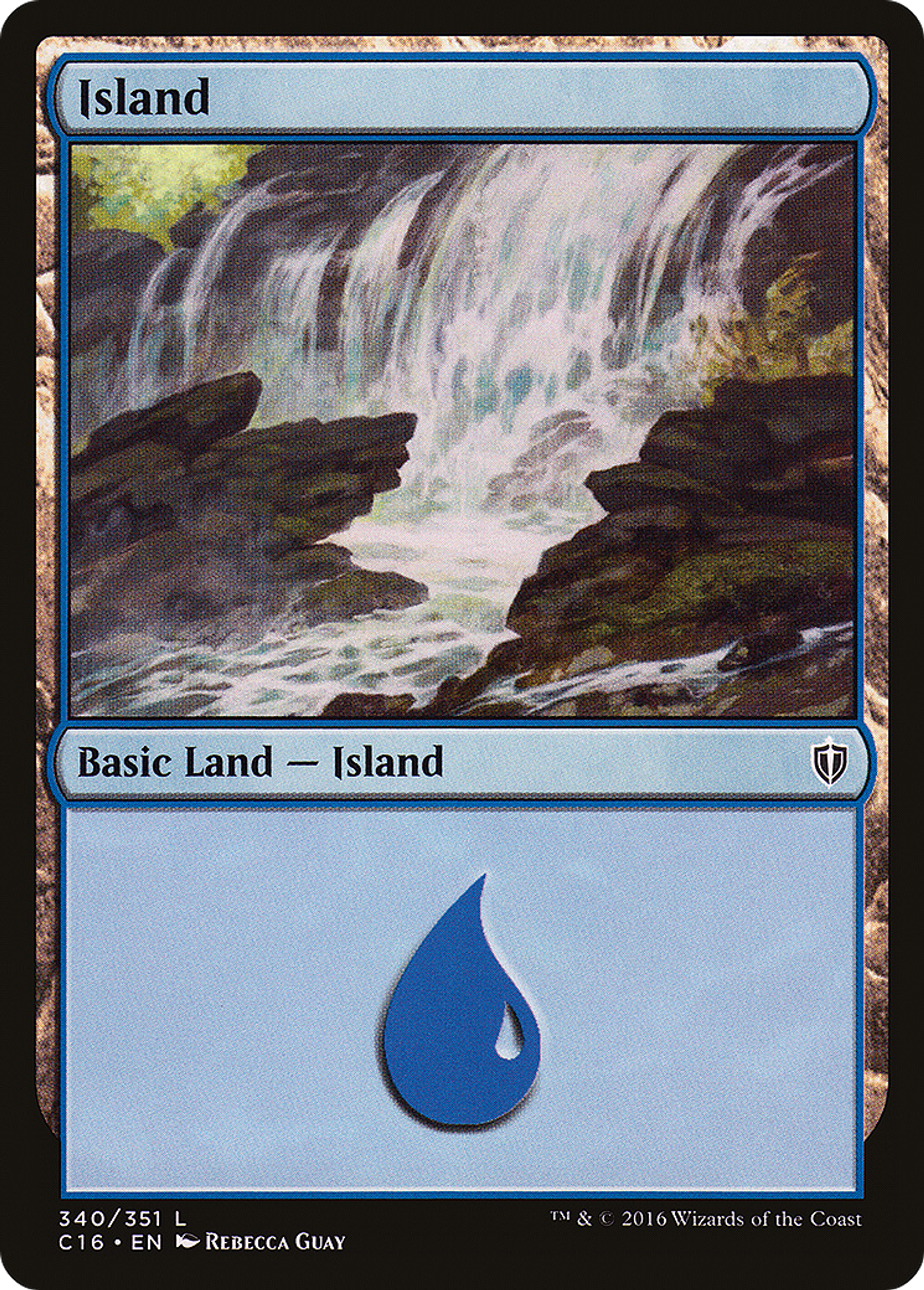 Island — Commander 2016 — Magic: The Gathering