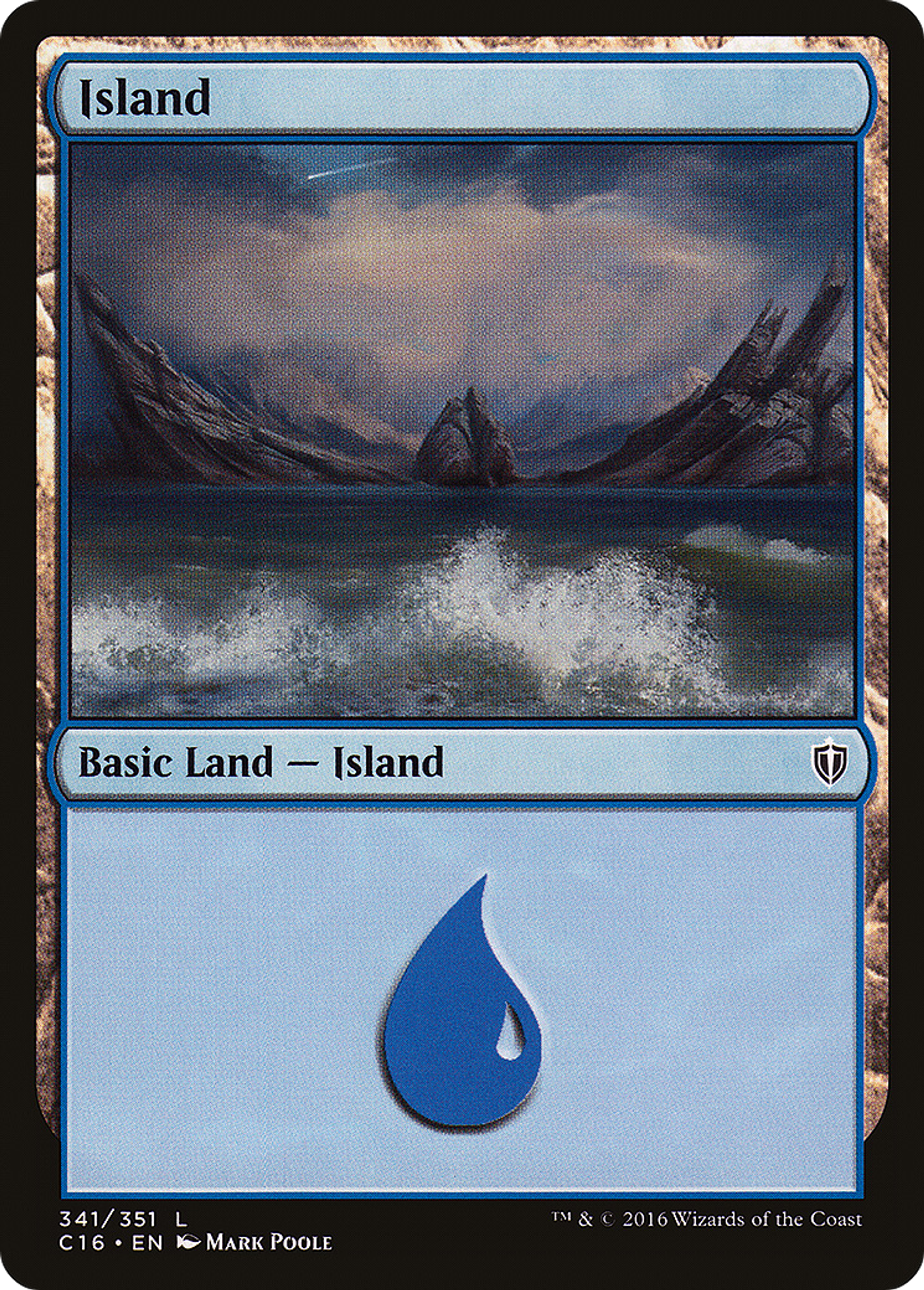 Island — Commander 2016 — Magic: The Gathering