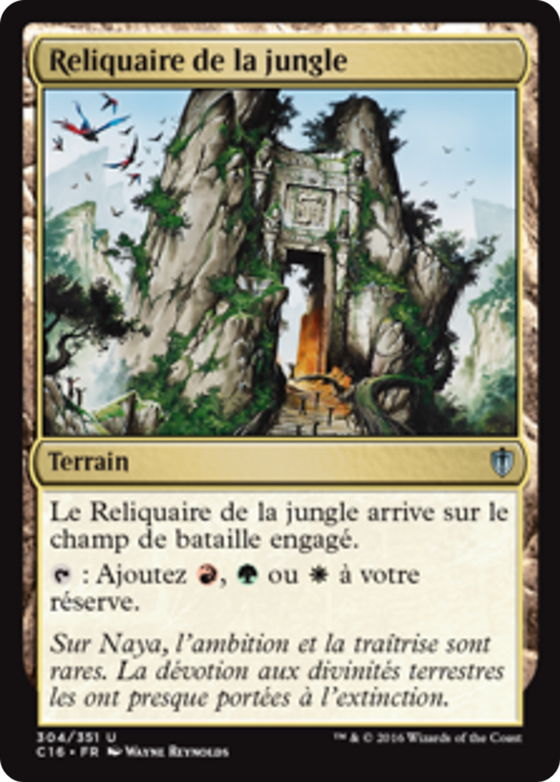 Reliquaire de la jungle — Commander 2016 — Magic: The Gathering