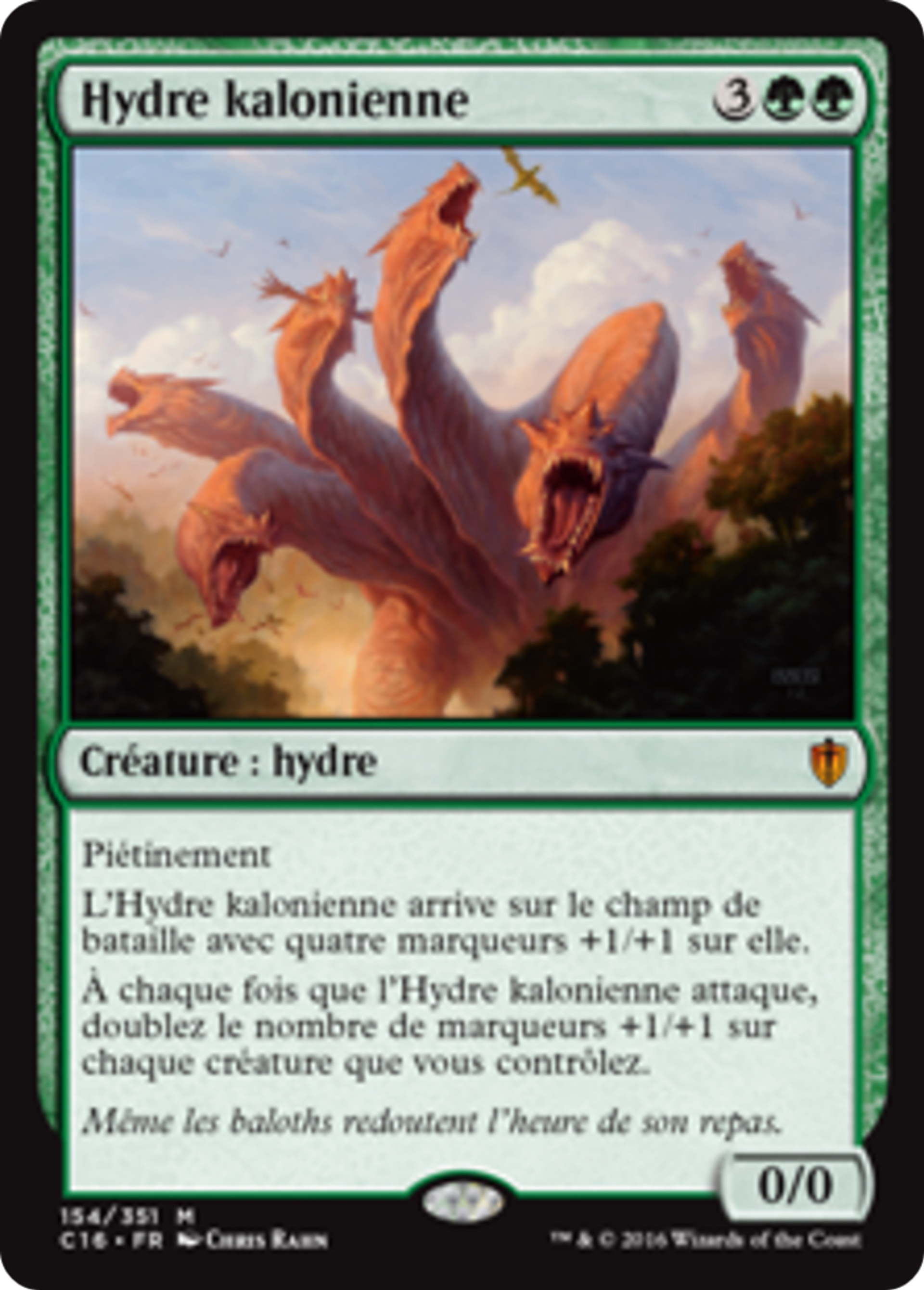 Hydre kalonienne — Commander 2016 — Magic: The Gathering