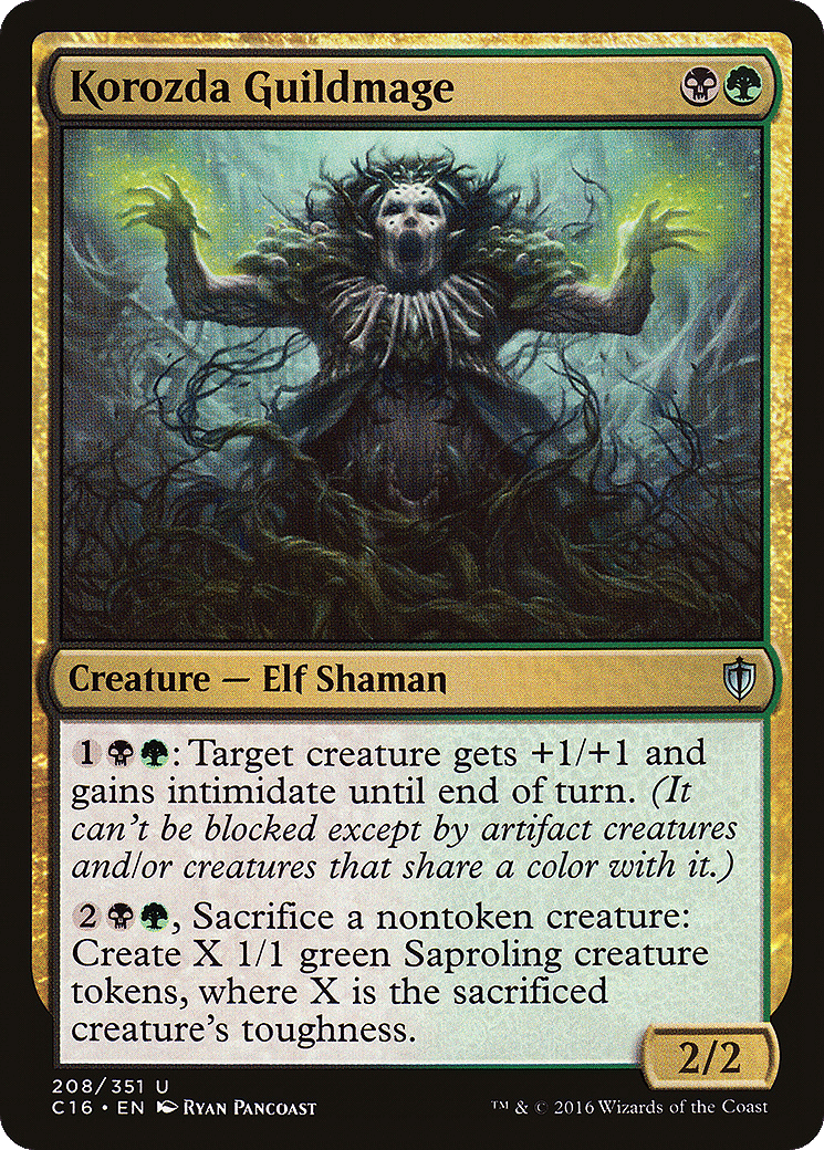 Korozda Guildmage — Commander 2016 — Magic: The Gathering