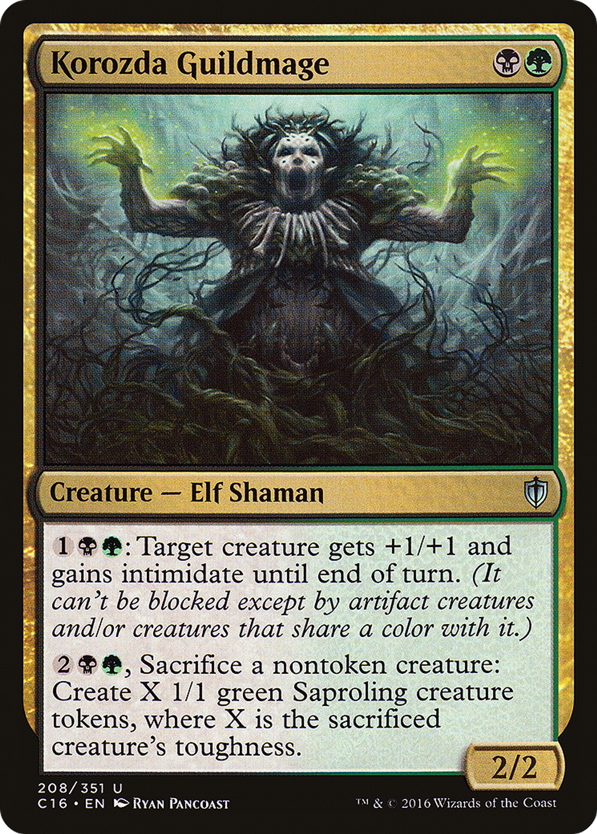 Korozda Guildmage — Commander 2016 — Magic: The Gathering